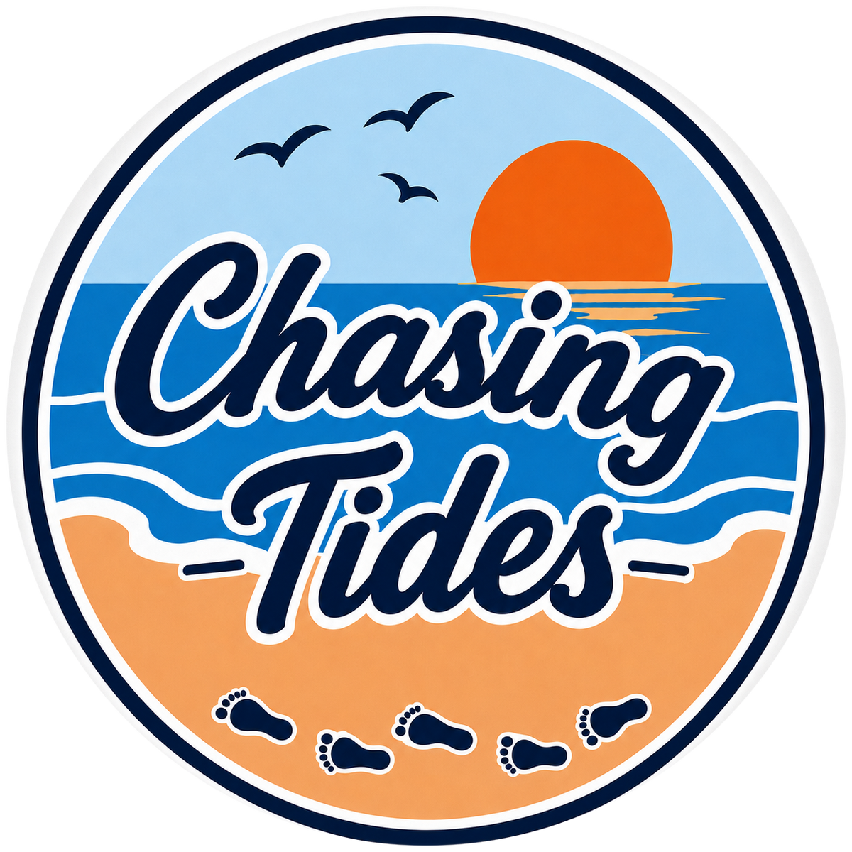 Short Sleeve T-shirt - Fip Flops - Old Orchard Beach, Maine